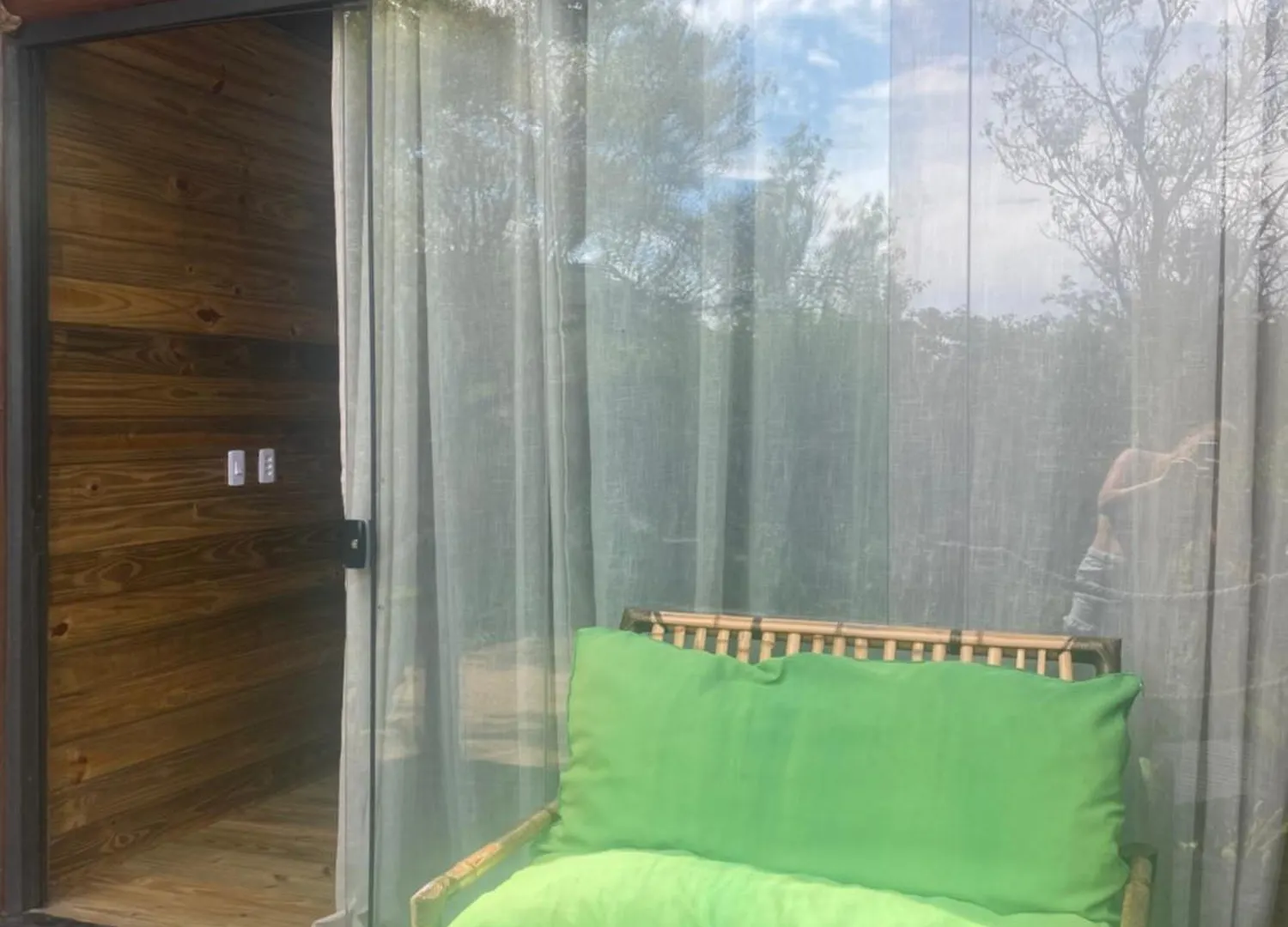 Деревянный коттедж Loft Chale Recanto Da Natureza Имбитуба Бразилия