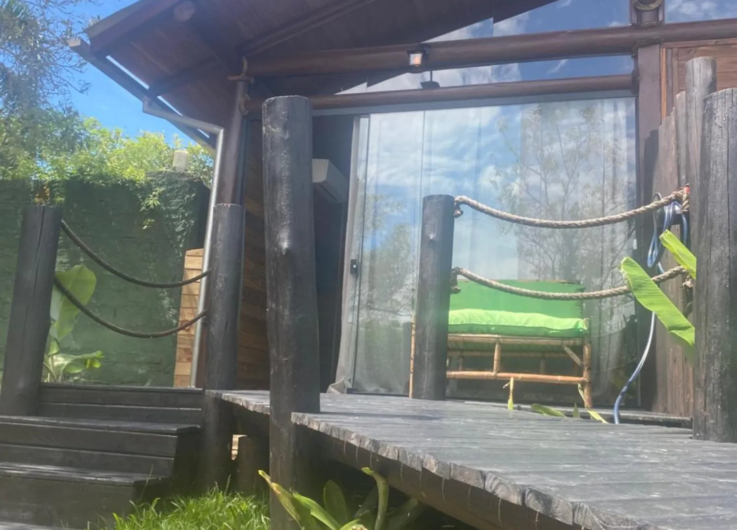 אכסניה אימביטובה Loft Chale Recanto Da Natureza ברזיל